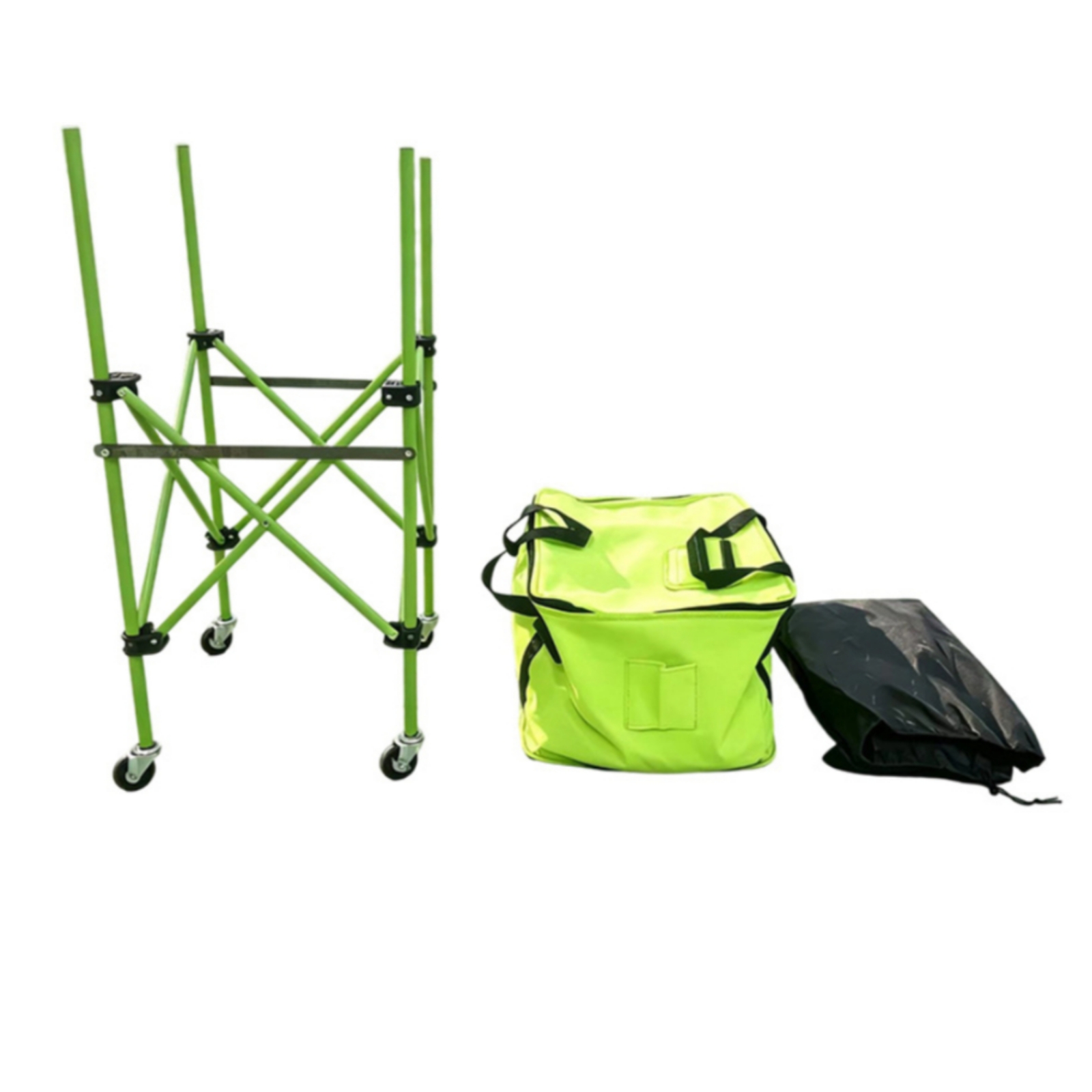 Sports Equipment Cart - 접이식 볼 카트 이동식 볼 호퍼