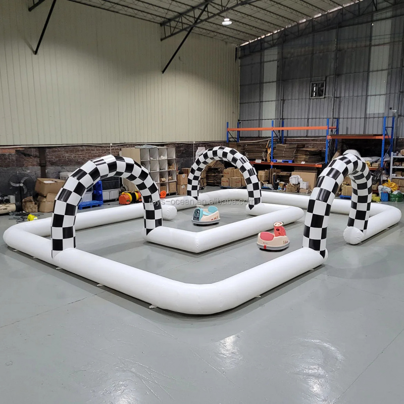 Sports Equipment And Facilities - 맞춤형 PVC 풍선 범퍼카 경주 트랙