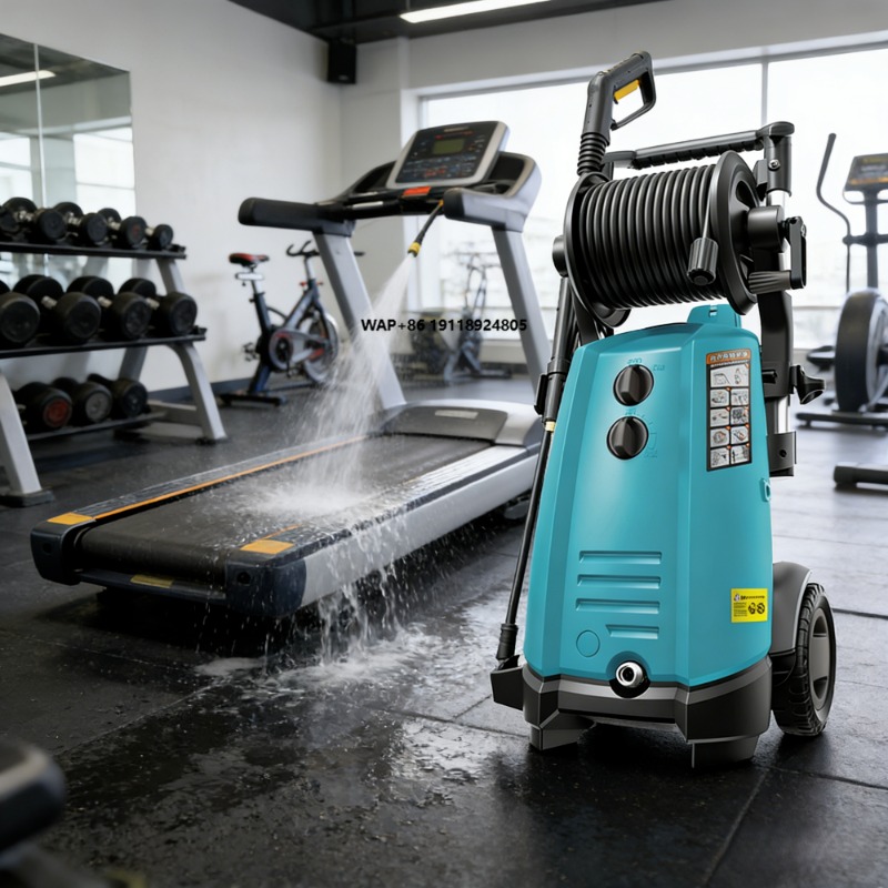 Sports Equipment And Facilities - 220V 135Bar 고압세척기 저소음 전기 제트