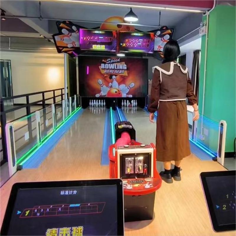 대형 볼링 체험관 전문 시설 실내 훈련장 가상 디지털  - Sports Equipment And Facilities 리뷰 및 가격