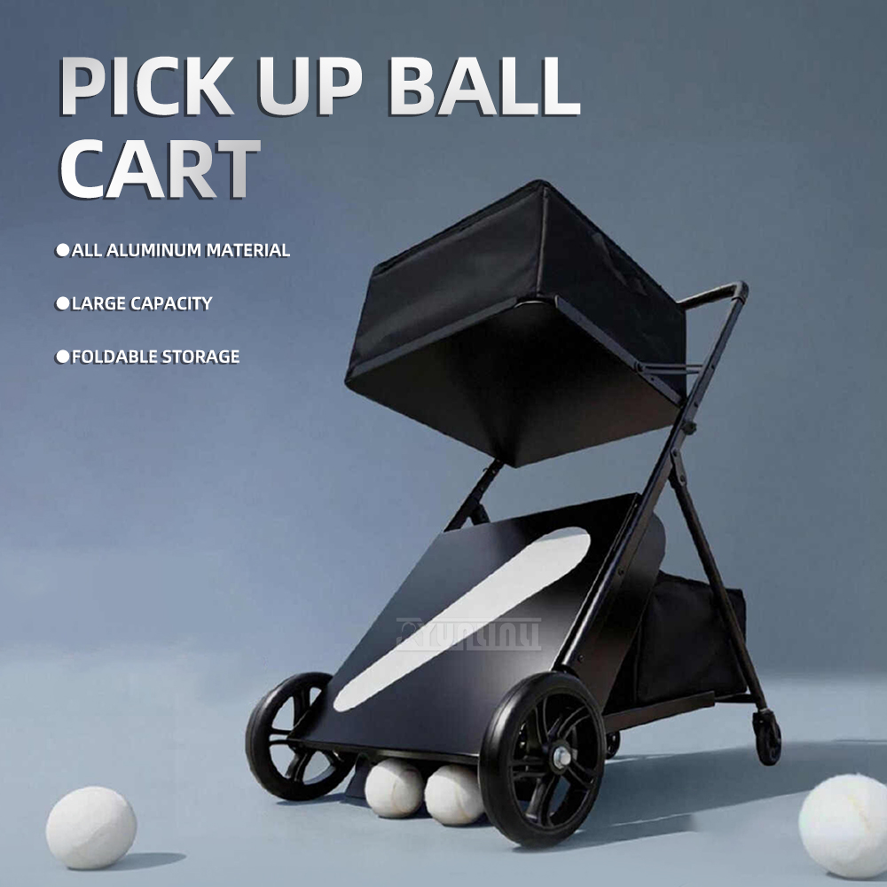휴대용 테니스 공 수거기 접이식 볼 카트 테니스 훈련용 - Sports Equipment Cart 리뷰 및 가격