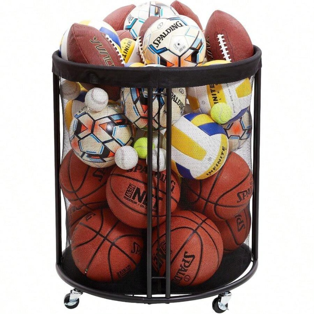 헤비 듀티 볼 보관함 카트 (축구, 농구, 배구, 풋볼 - Sports Equipment Cart 리뷰 및 가격