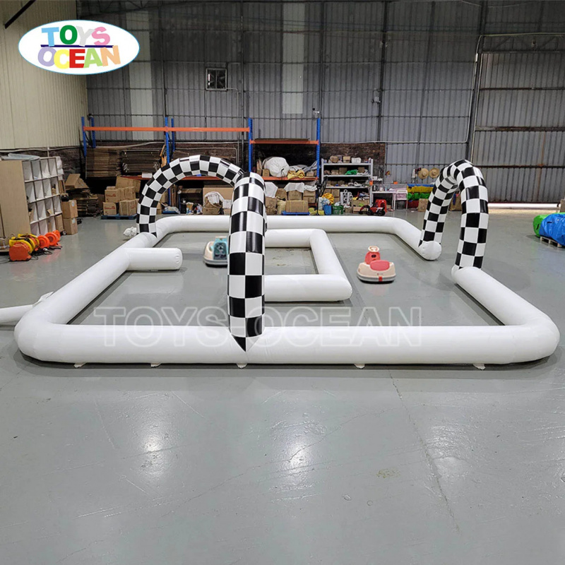맞춤형 PVC 풍선 범퍼카 경주 트랙 실내외 놀이터 장 - Sports Equipment And Facilities 리뷰 및 가격