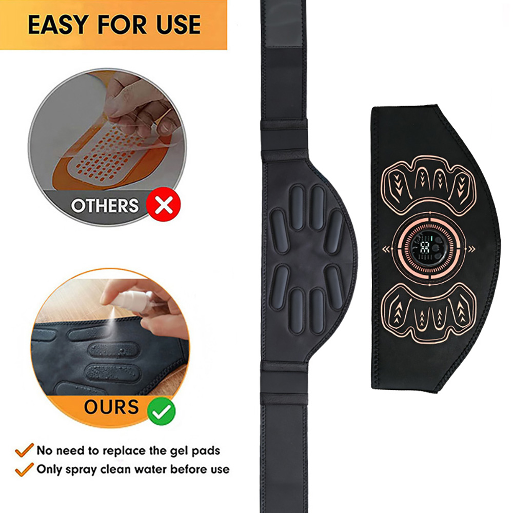 스마트 피트니스 벨트 근육 토너 복근 트레이너 USB  - Sports Equipment Nearby 리뷰 및 가격