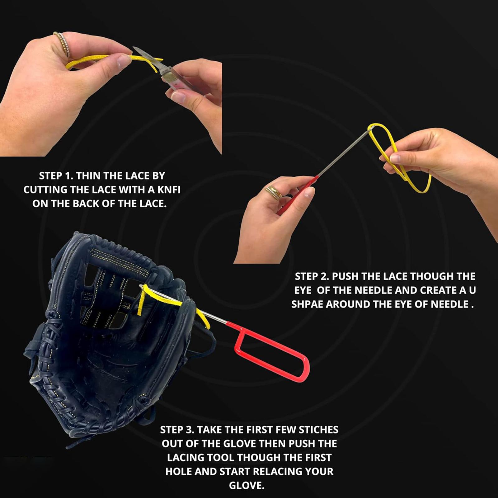 야구, 소프트볼 스포츠 글러브 끈 고정 및 교체용 금속 - Sports Equipment Repair 리뷰 및 가격