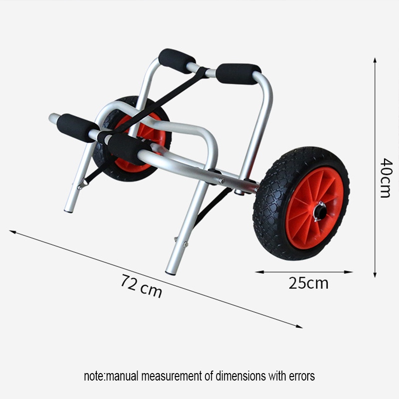 휴대용 접이식 카약 트롤리, 탈부착식 바퀴가 있는 만능 - Sports Equipment Cart 리뷰 및 가격
