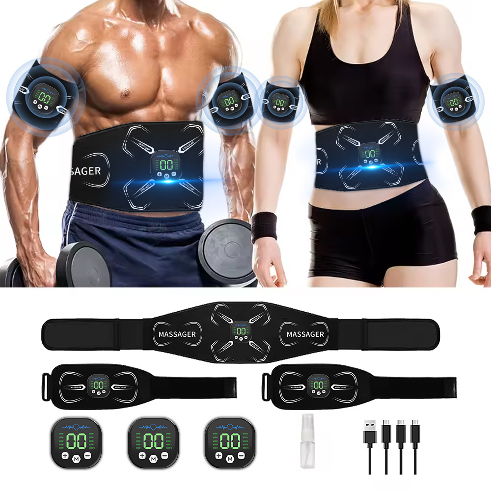 EMS 근육 자극기 복부 트레이너 복근 토너 팔 배 다 - Sports Equipment Nearby 리뷰 및 가격