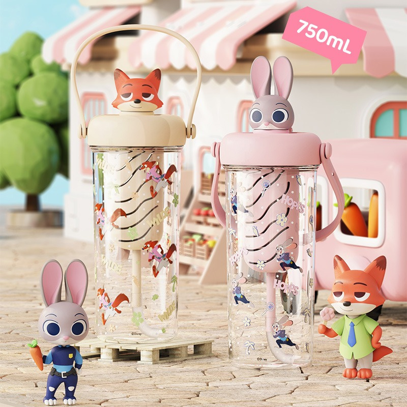 X&W Zootopia 밀짚 물병 여름용 차가운 음료  - X Sports Equipment 리뷰 및 가격