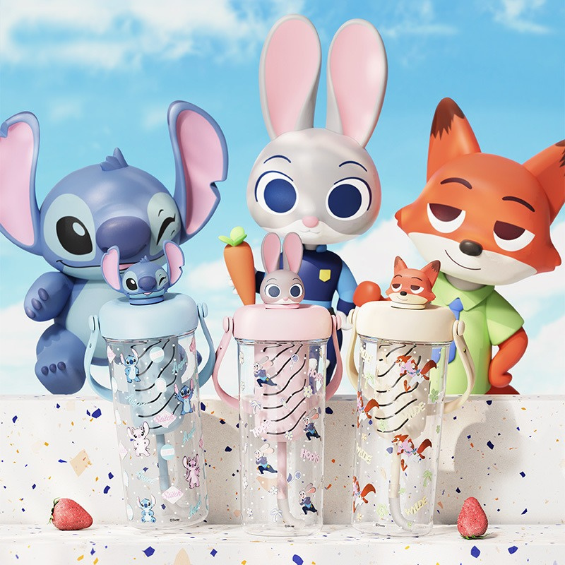 X&W Zootopia 밀짚 물병 여름용 차가운 음료  - X Sports Equipment 리뷰 및 가격